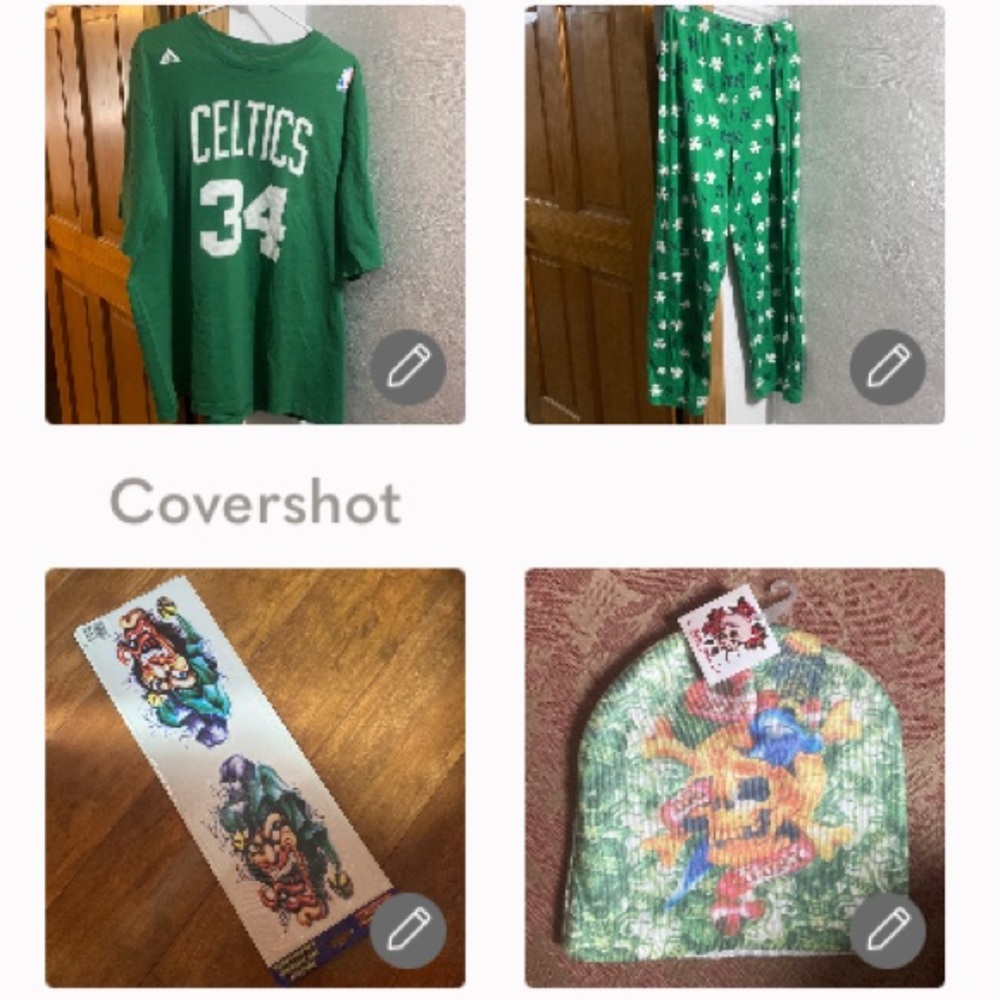 Celtics 34 Adidas 2XL MLB NY Lounge pant L &💀🔥cap+2🃏clown🚗decals NIP